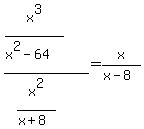 %28x%5E3%2F%28x%5E2-64%29%29%2F%28x%5E2%2F%28x%2B8%29%29=x%2F%28x-8%29
