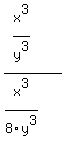 %28x%5E3%2Fy%5E3%29%2F%28x%5E3%2F8y%5E3%29