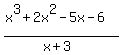 %28x%5E3+%2B+2x%5E2+-+5x+-+6%29%2F%28x%2B3%29