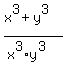 %28x%5E3+%2B+y%5E3%29%2F%28x%5E3%2Ay%5E3%29