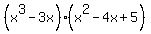 %28x%5E3+-+3x%29%28x%5E2+-+4x+%2B+5%29