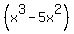 %28x%5E3+-+5x%5E2%29