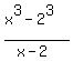 %28x%5E3-2%5E3%29%2F%28x-2%29