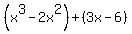 %28x%5E3-2x%5E2%29%2B%283x-6%29