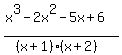 %28x%5E3-2x%5E2-5x%2B6%29%2F%28%28x%2B1%29%28x%2B2%29%29
