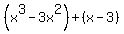 %28x%5E3-3x%5E2%29%2B%28x-3%29