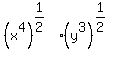 %28x%5E4%29%5E%281%2F2%29%2A%28y%5E3%29%5E%281%2F2%29