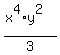 %28x%5E4%2Ay%5E2%29%2F3
