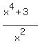 %28x%5E4%2B3%29%2Fx%5E2