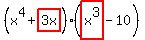 %28x%5E4%2Bhighlight%283x%29%29%28highlight%28x%5E3%29-10%29