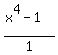 %28x%5E4-1%29%2F1