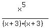 %28x%5E5%29%2F%28%28x%2B3%29%28x%2B3%29%29