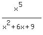 %28x%5E5%29%2F%28x%5E2%2B6x%2B9%29