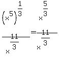 %28x%5E5%29%5E%281%2F3%29%2Fx%5E%2811%2F3%29=x%5E%285%2F3%29%2Fx%5E%2811%2F3%29