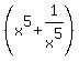 %28x%5E5%2B1%2Fx%5E5%29
