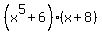 %28x%5E5%2B6%29%28x%2B8%29