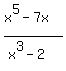 %28x%5E5-7x%29%2F%28x%5E3-2%29