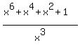 %28x%5E6%2Bx%5E4%2Bx%5E2%2B1%29%2Fx%5E3