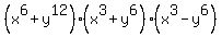 %28x%5E6%2By%5E12%29%28x%5E3%2By%5E6%29%28x%5E3-y%5E6%29