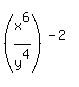 %28x%5E6%2Fy%5E4%29%5E%28-2%29