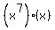 %28x%5E7%29%28x%29