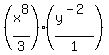 %28x%5E8%2F3%29%28y%5E%28-2%29%2F1%29