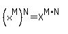 %28x%5EM%29%5EN=X%5E%28M%2AN%29