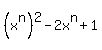 %28x%5En%29%5E2-2x%5En%2B1
