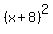 %28x+%2B+8%29%5E2