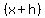 %28x+%2B+h%29