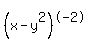 %28x+-+y%5E2%29%5E-2