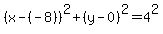%28x-%28-8%29%29%5E2%2B%28y-0%29%5E2=4%5E2