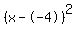 %28x-+-4%29%5E2