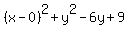 %28x-0%29%5E2%2By%5E2-6y%2B9