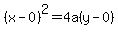 %28x-0%29%5E2=4a%28y-0%29