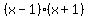 %28x-1%29%2A%28x%2B1%29+