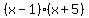 %28x-1%29%2A%28x%2B5%29