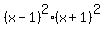 %28x-1%29%5E2%2A%28x%2B1%29%5E2