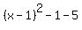 %28x-1%29%5E2-1-5