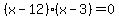 %28x-12%29%28x-3%29=0