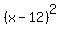 %28x-12%29%5E2