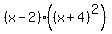 %28x-2%29%28%28x%2B4%29%5E2%29