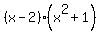 %28x-2%29%28x%5E2%2B1%29