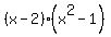 %28x-2%29%28x%5E2-1%29