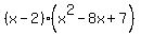 %28x-2%29%28x%5E2-8x%2B7%29