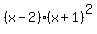 %28x-2%29%2A%28x%2B1%29%5E2