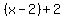 %28x-2%29%2B2
