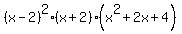 %28x-2%29%5E2%28x%2B2%29%28x%5E2%2B2x%2B4%29