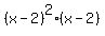 %28x-2%29%5E2%2A%28x-2%29