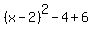 %28x-2%29%5E2-4%2B6